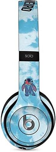Skinit Skinit Audio Skin متوافق مع Beats Solo 2 Wired - Disney Lilo مرخص رسميًا وتصميم غرزة الأناناس غرزة in Kuwait