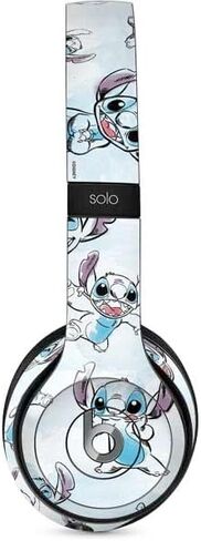 Skinit Skinit Audio Skin متوافق مع Beats Solo 2 Wired - Disney Lilo مرخص رسميًا وتصميم غرزة الأناناس غرزة in Kuwait