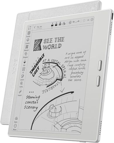Onyx Go 7 E Ink Tablet 7" ePaper Readers B/W eReader Digital Paper 300PPI 4G 64G in Kuwait