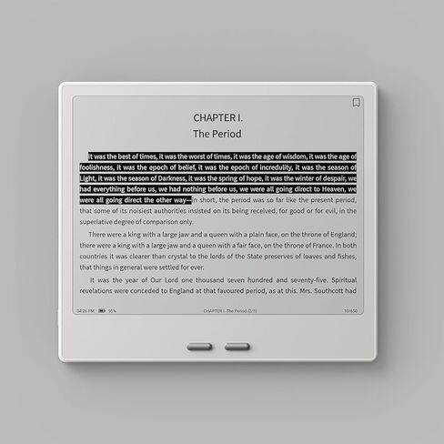 Onyx Go 7 E Ink Tablet 7" ePaper Readers B/W eReader Digital Paper 300PPI 4G 64G in Kuwait