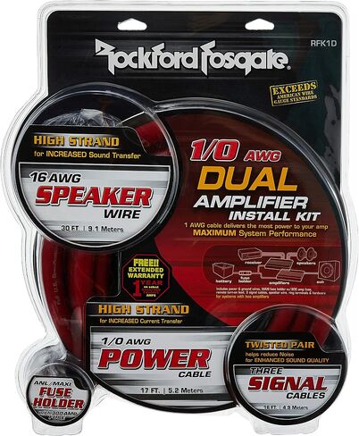 Rockford 4 Awg Complete Installation Kit in Saudi Arabia