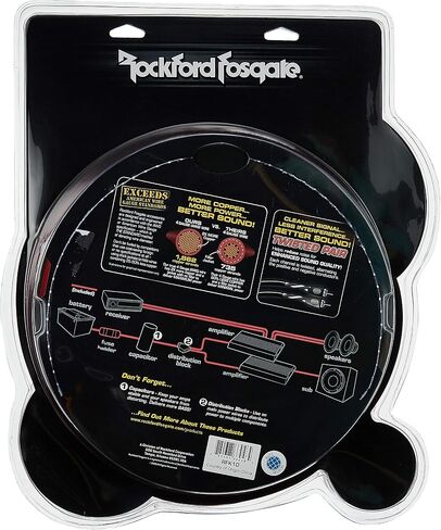 Rockford 4 Awg Complete Installation Kit in Saudi Arabia