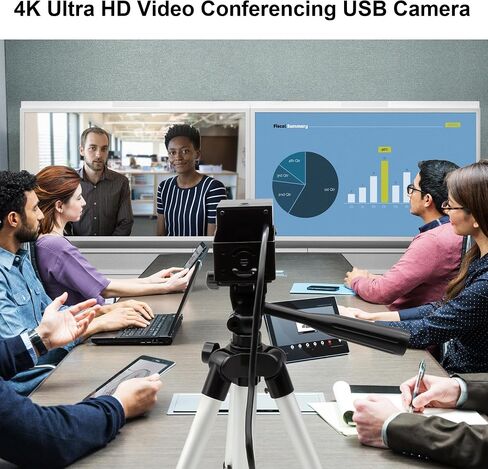 كاميرا ويب IFWAETR USB كاميرا ويب 4K مع عدسة تكبير بصري 2.8-12 مم 4X 2160P OpenCV كاميرا ويب للتكبير والتصغير عن قرب مع ميكروفون وكاميرا مؤتمرات للكمبيوتر والكمبيوتر المحمول Jetson Nano وRaspberry Pi in Kuwait