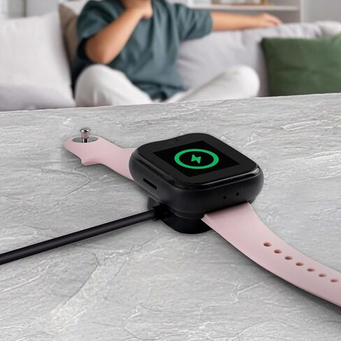 متوافق مع Syncup Kids Watch Watch 2 شاحن ، شاحن مغناطيسي مع كابل USB 3.18 قدم ، وملحقات الساعات الذكية ، الأسود (وليس لمزامنة Syncup 1) in Saudi Arabia