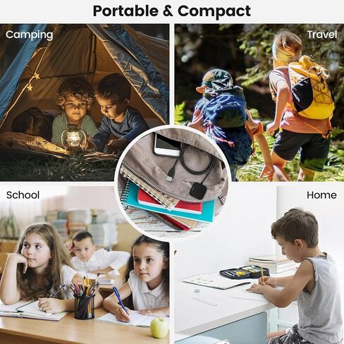 متوافق مع Syncup Kids Watch Watch 2 شاحن ، شاحن مغناطيسي مع كابل USB 3.18 قدم ، وملحقات الساعات الذكية ، الأسود (وليس لمزامنة Syncup 1) in Saudi Arabia