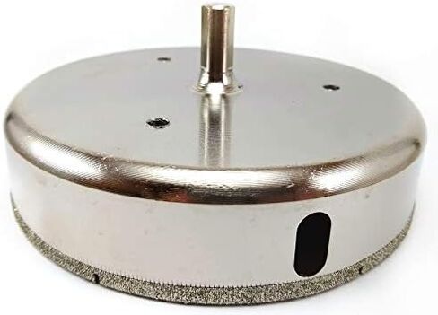 Drilax 4-3/4 inch Diamond Hole Saw Drill Bit Ceramic Porcelain Tile Saw Marble Granite Quartz Circular Dustless Clean Drilling Tool 4 3/4 in in Saudi Arabia