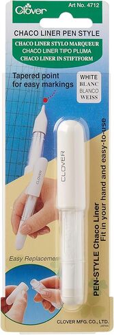 Clover Chaco Liner Pen White in Saudi Arabia