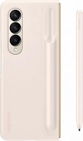 SAMSUNG Galaxy Z Fold4 Official Standing Cover with Pen Sand in Saudi Arabia
