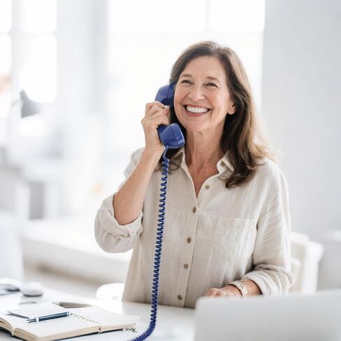 Uvital 1 Pack 16FT Pink Extra Long Phone Handset Cord(Coiled Length 2FT), Phone Cord for Landline, RJ9 Telephone Cords for Landline Phones in Kuwait