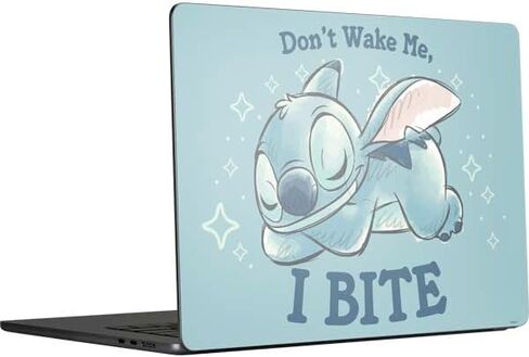 Skinit Decal Laptop Skin Compatible with MacBook Air 15 in (2023-2025) - Officially Licensed Disney Lilo and Stitch Dont Wake Me I Bite Design in Saudi Arabia