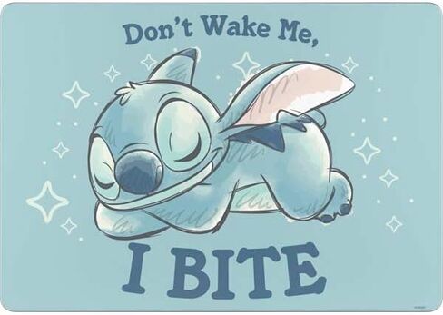 Skinit Decal Laptop Skin Compatible with MacBook Air 15 in (2023-2025) - Officially Licensed Disney Lilo and Stitch Dont Wake Me I Bite Design in Saudi Arabia