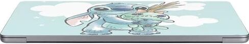 Skinit Decal Laptop Skin Compatible with MacBook Air 15 in (2023-2025) - Officially Licensed Disney Lilo and Stitch Dont Wake Me I Bite Design in Saudi Arabia