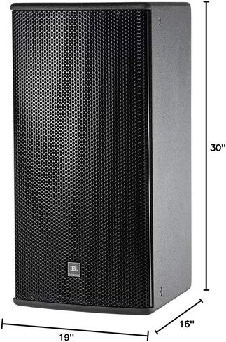 JBL Professional AM7212/66 High Power 2-Way Loudspeaker with 12-Inch LF & Rotatable Horn, Black in Saudi Arabia
