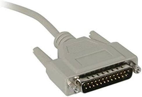 C2G 02518 DB9 Female to DB25 Male Serial RS232 Modem Cable, Beige (6 Feet, 1.82 Meters) in Kuwait