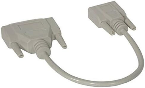 C2G 02518 DB9 Female to DB25 Male Serial RS232 Modem Cable, Beige (6 Feet, 1.82 Meters) in Kuwait