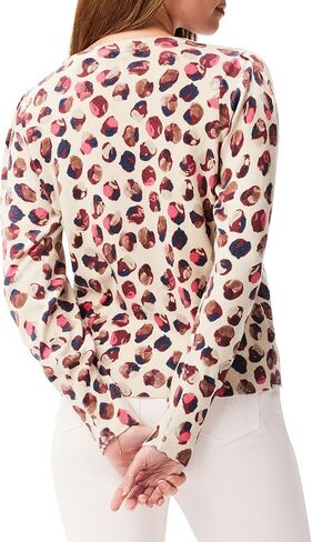 NIC+ZOE Women's Blush Dot Sweater in Saudi Arabia