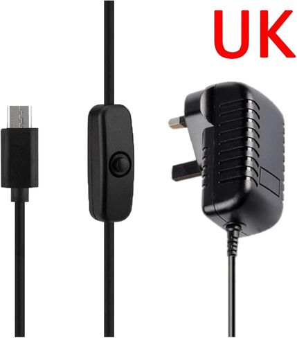 AC 100-240V DC 5V 3A Power Switch Button(US) in Kuwait
