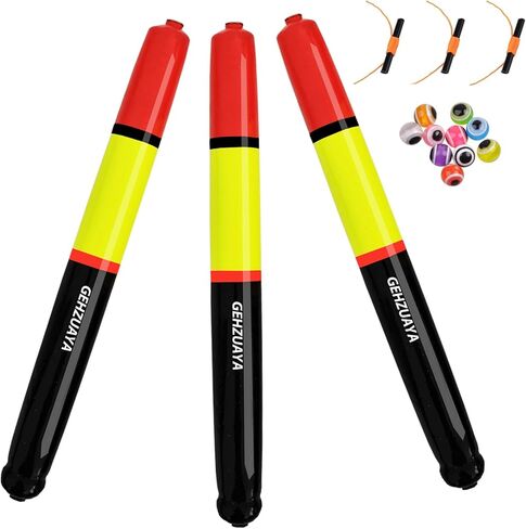 Fishing Bobbers Floats, Catfish Floats Weighted Float for Fishing, High Visibility Wood Bobber for Catfish Pike in Saudi Arabia