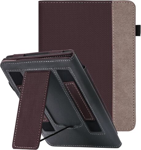 قضية Walnew Stand لـ 7 "New Kindle Paperwhite 12th Generation (2024 تم إصدارها) وإصدار Kindle Colorsoft Signatud in Kuwait