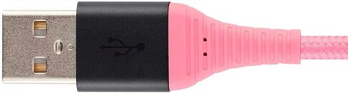 كابل Monoprice USB 2.0 Micro B إلى النوع A للشحن والمزامنة - 6 أقدام - أسود | جديلة نايلون، متينة، معززة بالكيفلار - سلسلة AtlasFlex in Saudi Arabia