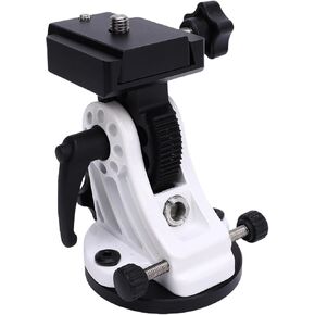 Jiawu Telescope Base for Sky Watcher, Star Adventurer Latitude (EQ) Base, Telescope Equatorial Wedge with 3/8 Inch Thread, 90 Degree Adjustment, Equatorial Mount Accessories (White)