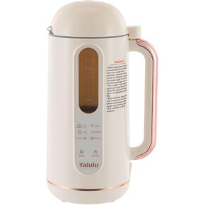 6-In-1 Automatic Soy Nut Milk Maker Machine,30Oz/900mL Multi-Functional Mini Soybean Milk Maker,110v 250w Portable Automatic Cold&Hot Beverages Machine for Grinding Fruits, Milkshake, Smoothie