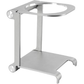 Foldable Aluminum Hand Brew Bracket, Coffee Machine Bracket Folding Coffee Dripper Stand Portable for Bar Camping,, 11cmx13.5cmx15.3cm, Argent