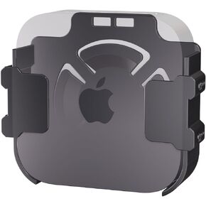 خلف تلفزيون Apple TV Mount ، حامل قوس Apple TV للورق والخلف لجميع التلفزيونات العلامة التجارية والحجم ، متوافق مع جميع أجيال TVS Apples (بما في ذلك جميع طرز 4K)