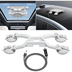 Starlink Mini Mount,Adjustable Starlink Mini Suction Cup Mount with 3M Car Charger Cable,Starlink Mini Car Mounting Kit(Black)