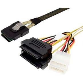 p/n I3629X2-1M-2: Internal Mini SAS 36-SAS Drive x 2, 0.5M, Dual Port [Electronics]