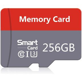 Memory Card 256GB Mini TF Card Ultra High Speed Smart Card for Android Phones,Action Camera,Tablets Expanded Storage
