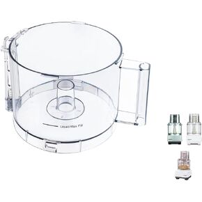 Cuisinart DLC-865AGTXT1 Replacement Tritan Work Bowl Fits Models DFP-11, DLC-8S, DLC-8SBCYP1, & DLC-8SY Only OEM Use with Cover DLC-877BGTXT1 Fits Pictured Models Only, OEM Part