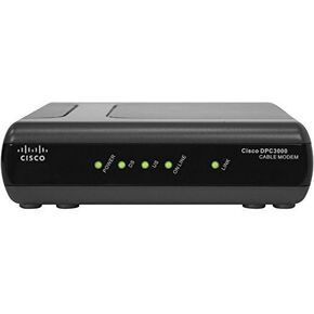 Cisco DPC3000 DOCSIS 3.0 8x4 Cable Modem (Not Wireless) (Renewed)