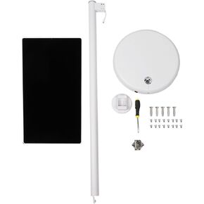 Yunseity TV, 21.5 Inch Lightweight Mobile TV BT4.2 Long Lifespan for Android 12 (US Plug 100-240V)