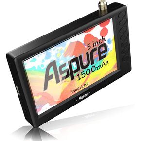 Pocket 5 بوصة محمولة TVATSC TFT HD شاشة Freeview LED MINI TV مع USB ، TF CARD INPUT.BUILT -IN RECHARGE بطارية التلفزيون/شاشة في الهواء الطلق -D5