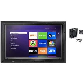 The TV Shield 36-43" Anti-Glare Outdoor TV Enclosure with Fan, (2nd Generation), Fits 36-43" Television