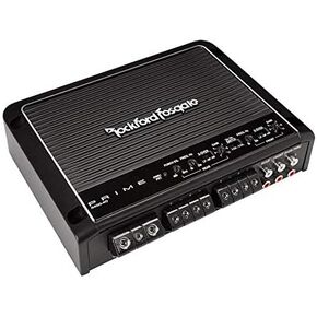 Rockford Fosgate R400-4D 400W 4 Channel Car Audio Amplifier + 4 Gauge Amp Kit