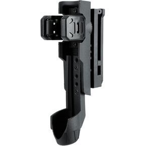360° Rotating Quick Release Expandable Baton Holder for 21"-26" Telescopic Batons, Tactical Duty Belt/MOLLE Compatible, Police Security Self Defense Gear（Diameter 0.98"~ 1.14" ）