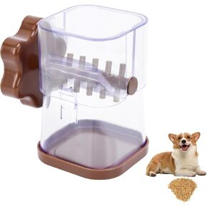 YeeBeny Dog Food Chopper, Mini Portable Dog Food Processors, 250ML cat food chopper, Can Cut Up Cat And Dog Food To Make Their Food Easier To Eat - Manual Food Chopper