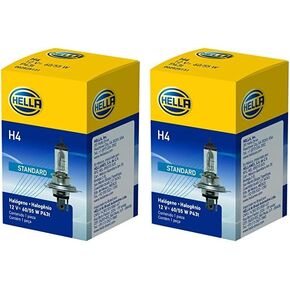 HELLA H4P50TB +50 Performance Bulb, 12V, 60/55W, 2 Count (Pack of 1) in Saudi Arabia