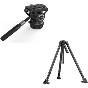 SmallRig x Potato Jet Tribex Hydraulic Carbon Fiber Tripod+DH10 Heavy Duty Tripod Fluid Video Head