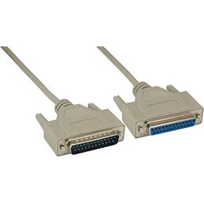 DB25 M/F Null Modem Cable (6 Foot (1 Pack))