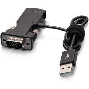 C2G VGA to HDMI Adapter - HD-15 VGA - HDMI Digital Video - Black