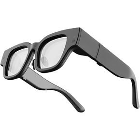 iTour AI Translation Smart Glasses, AR Glasses Real-Time Translation with 127-Language & Speaker Watch| Live Subtitles, ChatGPT Integration, Hands-free Voice Translator for Business Students Travel