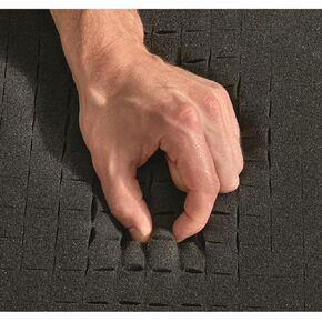 HQ ISSUE Tactical Hard Rifle Case Replacement Foam Pick and Pluck Insert for Gun Cases 40" l. x 13" w. x 4.5" h.