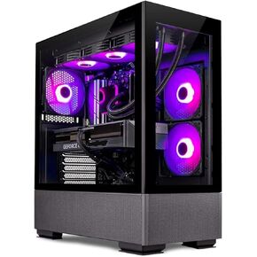 Skytech King 95 Gaming PC Desktop, Ryzen 7 9800X3D 4.7 GHz (5.2 GHz Turbo Boost), NVIDIA RTX 5070 12GB GDDR7, 1TB Gen4 SSD, 32GB DDR5 RAM 6000 RGB, 850W Gold PSU, 360mm ARGB AIO, Wi-Fi, Win 11 Home