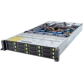 Rack Server Barebone R283-Z90 rev. AAD1 2U AMD EPYC 9004, Dual CPU, 3X M.2, 24x DIMM Slots, 12+4 Gen4 NVMe/SATA/SAS Bays