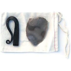 Quality Flint and Hand Forged Steel Striker