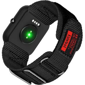 IDW13,IDW16,IDW19,IDW17 Smartwatch Bands, Nylon Sports Strap with Woven Design for TOOBUR,TEMINICE,VRPEFIT,Konitee,Faweio IDW13 Watch/Woneligo W3/TOOBUR,Faweio IDW16 Watch/MILOUZ,Amzhero,A-TGTGA,TOOBUR IDW19 Watch/22mm lug watch