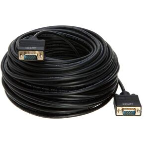 VGA Cable SVGA Super Video Cord Male 15 PIN Wire Monitor 3ft, 6ft,10ft, 15ft, 25ft, 30ft, 50ft, 100ft (100FT) in Kuwait